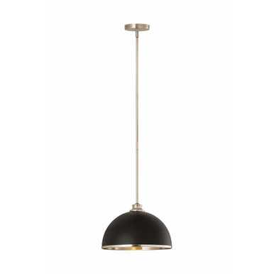 Landry 1 Light Pendant 9 x 14 Inches by Z Lite 1004P14-MB-BN - 1004P14-MB-BN