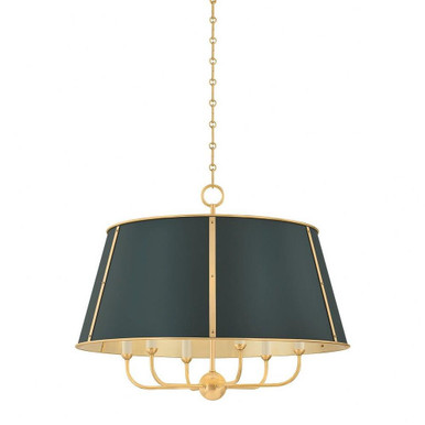 Cambridge 6 Light Chandelier 23 Inch Tall X 28.5 Inch Wide by Hudson Valley - MDS121