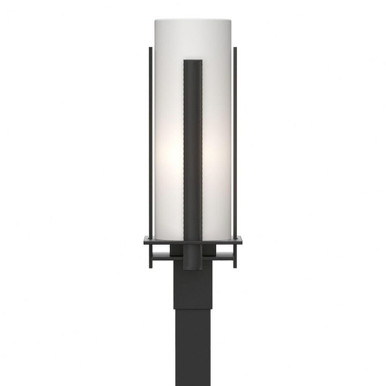 Forged Vertical Bars 1 Light Outdoor Post Mount by Hubbardton Forge - 347288
