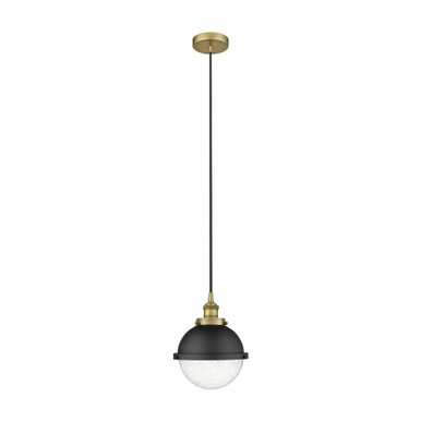 Hampden 1 Light Small Cord Hung Pendant 12.5 Inch Tall by Innovations - 616-1PH-HFS-8