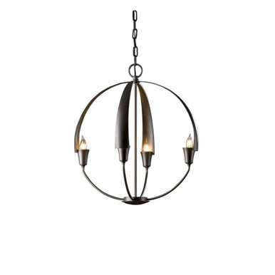 Cirque 4 Light Small Chandelier by Hubbardton Forge 104201 - 104201