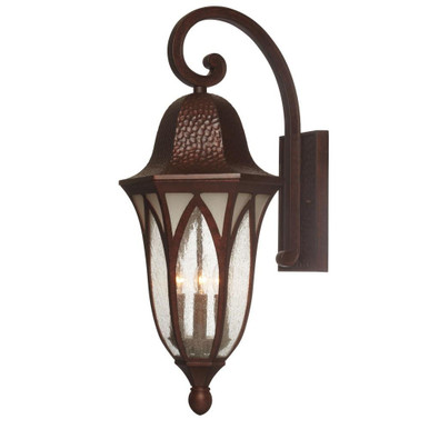 Berkshire 4 Light Outdoor Wall Lantern by Designers Fountain - 20631-bac