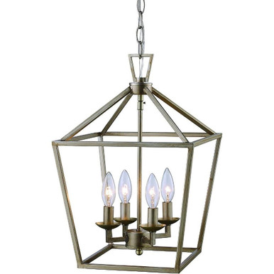 15 Inches Four Light Pendant by Trans Globe  - 10264 ASL