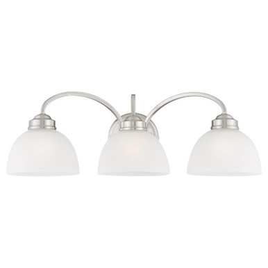 Somerset 3 Light Vanity Light 24.5 Inch Wide by Livex - 4233-91