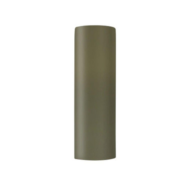 Ambiance 1 LED Really Big ADA Tube Outdoor Wall Mount by Justice Design - CER-5407W-LED1-1000