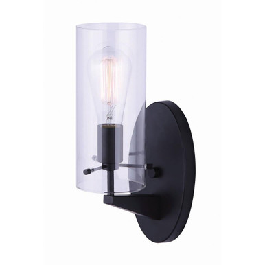Joni 1 Light Vanity Light by Canarm - IVL759A01BK