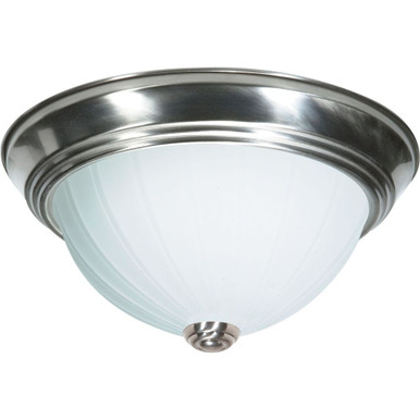 3 Light 15.25 Inch Wide Flush Mount by Nuvo SF76/245 - SF76/245