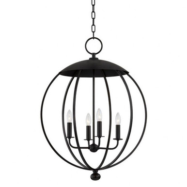 Wesley 4 Light Lantern 32.25 x 24 Inch by Hudson Valley by Hudson Valley - 9124
