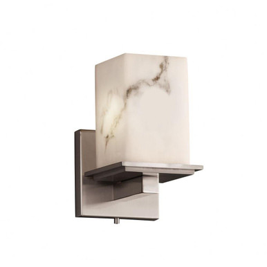 Lumenaria Montana 1 Light Square Wall Sconce by Justice Design - FAL-8671-15