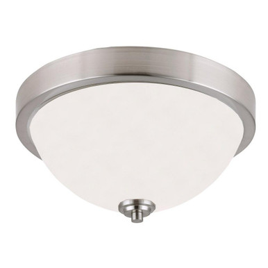 River 2 Light 13 Inch Wide Flush Mount by Canarm Inc - IFM578A13BN