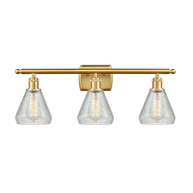 Conesus 3 Light Vanity Light 26 Inch Wide by Innovations - 516-3W-G27