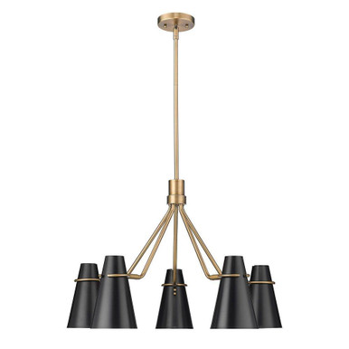Reeva 5 Light Large Chandelier by Golden - 2122-5