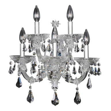 Brahms 5 Light Wall Sconce by Allegri - 023421-18165