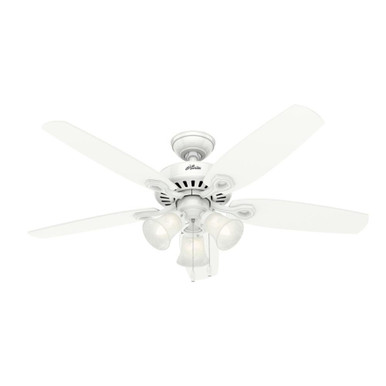 Builder 52 Inches Ceiling Fan with LED Light Kit by Hunter Fans - 1000334