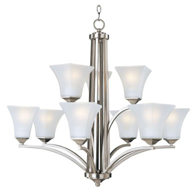 Aurora 9 Light Large 2 Tier Chandelier by Maxim - 20096