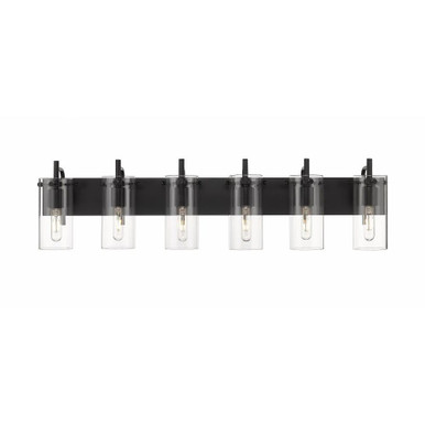 Press 21W 6 LED Light Vanity Light by Innovations - 352-6W-BK-CL
