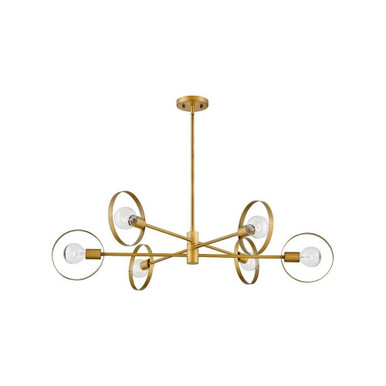 Desi 6 Light Oversized Foyer Chandelier by Hinkley - 37296