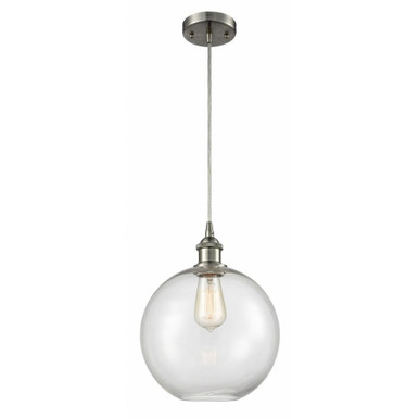 Athens 1 Light Small Pendant 13 Inch Tall by Innovations - 516-1P-G12-10