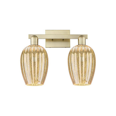 Preston 2 Light Bath Vanity 13.5 Inch Tall and 16 Inch Wide by Innovations - 716-2W-G457-6_P