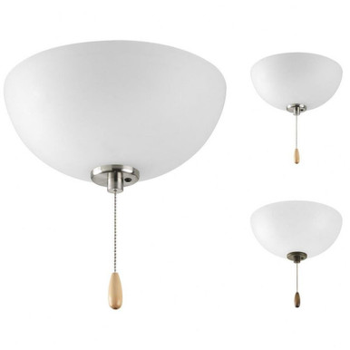 Bravo 18W 2 LED Ceiling Fan Light Kit by Progress - P2650-01WB