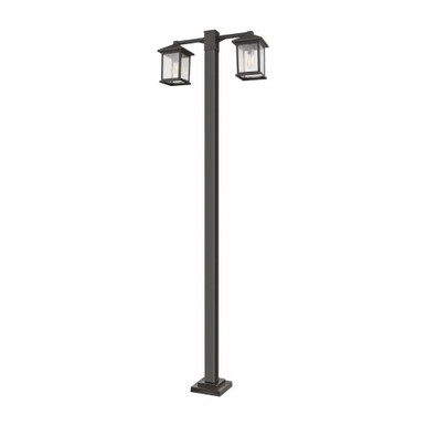 Portland 4 Light Outdoor Post Mount 30.25 x 99 Inch by Z-Lite - 531-2-536P-ORB