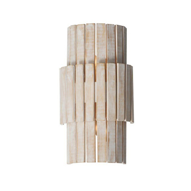 Satori 2 Light Wall Sconce 13.5 Inch Tall and 7 Inch Wide by Maxim - 14450WWTEC