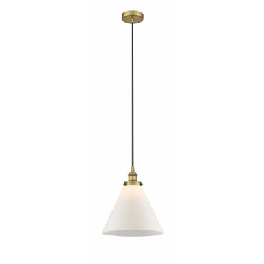 Cone 1 Light Medium Pendant by Innovations 616-1PH-G4L-L - 616-1PH-G4L-L