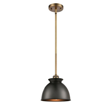 Adirondack 1 Light Mini Pendant 8.5 Inch and 8.25 Inch Wide by Innovations - 516-1S-M14