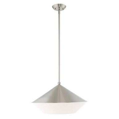 Stockholm 1 Light Large Pendant by Livex 40689-91 - 40689-91