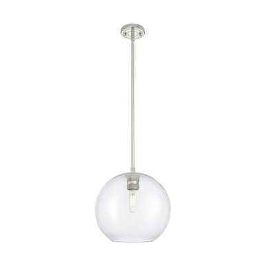 Crown Point 1 Light Stem Pendant 10 Inch Tall X 10 Inch Wide by Innovations - 434-1S-G12-10_P