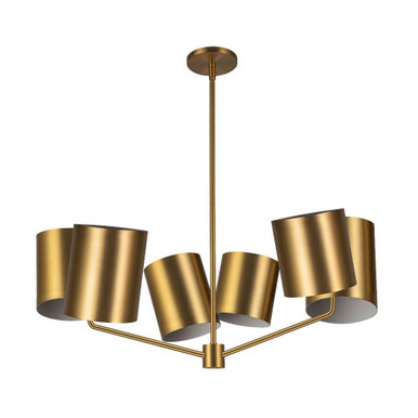 Keiko 6 Light Large Chandelier by Kuzco - CH58830