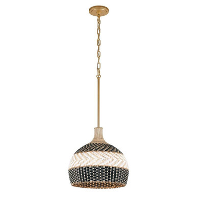 Zanzibar 3 Light Pendant 14 Inch Tall and 14 Inch Wide by Crystorama - ZAN-9003-SG-MK