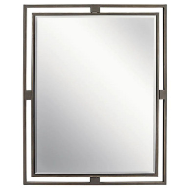 Hendrik Mirror 30 Inch Tall and 24 Inch Wide by Kichler - 41071