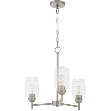 Wallinger 3 Light Medium Chandelier by Quorum - 6112-3