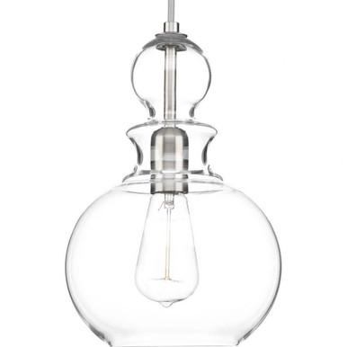 Staunton 1 Light Small Pendant 12.75 Inch Tall by Progress - P5334