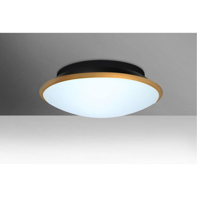 Silk 16 3 Light 16 Inch Wide Flush Mount by Besa - SILK16