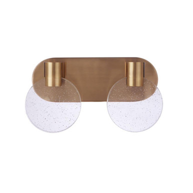 Glisten 2 Light Vanity Light by Craftmade - 15114-LED