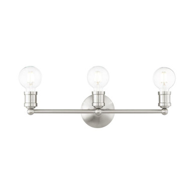 Lansdale 3 Light Vanity Light 20.25 Inch Wide by Livex - 16713