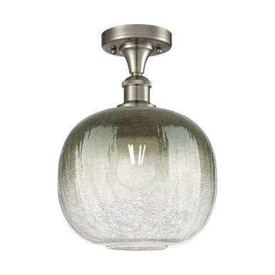 Brookhaven Sphere 1 Light Semi Flush Mount 13 X 10.5 Inch by Innovations - 516-1C-G481-10
