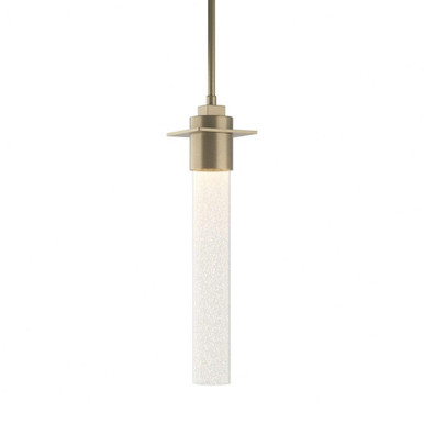 Airis 1 Light Contemporary Mini Pendant 17.1 Inch Tall by Hubbardton Forge - 187910HF