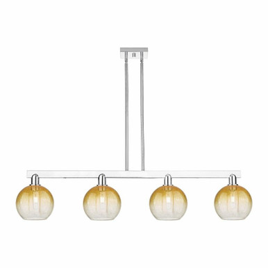 Brookhaven Globe 4 Light Stem Island 48 Inch Wide by Innovations - 716-4I-G483-8