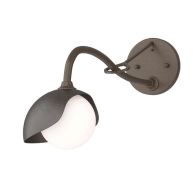 Brooklyn 1 Light Wall Sconce 16.8 Inch Length by Hubbardton Forge - 201376HF