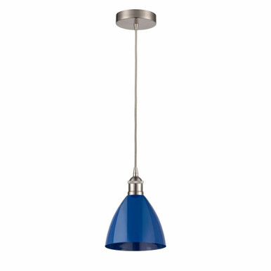 Plymouth Dome 1 Light Small Cord Hung Pendant 11 Inch Tall by Innovations - 616-1P-PLYM-75
