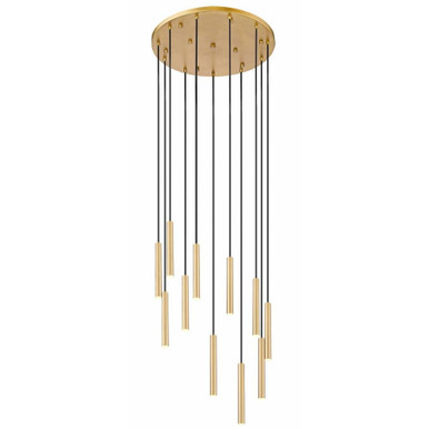 Forest 55W 11 LED Chandelier 12 Inch Tall and 24 Inch Wide By Z-Lite - 919MP12-11R