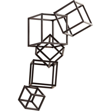 Cubed Tree 12.5 Inch Wall Art by Cyan - 10397