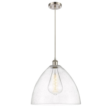 Bristol 1 Light Cord hung Pendant 17 Inch and 16 Inch Wide by Innovations - 516-1P-GBD-16