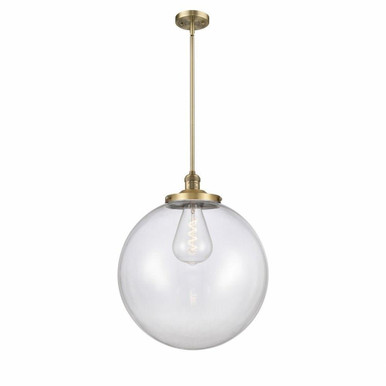 Beacon 1 Light Large Pendant 19 Inch Tall by Innovations - 201S-G20-18