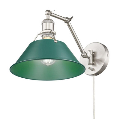 Orwell 1 Light Articulating Wall Sconce by Golden - 3306-A1W