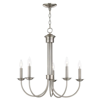 Estate 5 Light Medium Chandelier by Livex - 42685