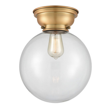 Beacon 1 Light Flush Mount 12.75 Inch Tall and 10 Inch Wide by Innovations - 623-1F-G20-10